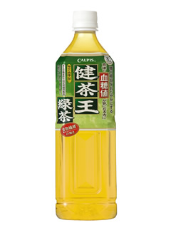 ｢健茶王｣緑茶 1.0L（PET）　カルピス株式会社